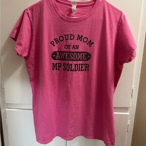 Gildan Soft Style 2xl Pink Proud Mom MP T-Shirt